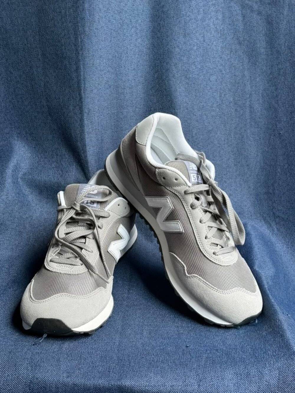 New Balance 515 Grey White Suede Sneakers Men Size 13 NWOB Shoes ML515GRY